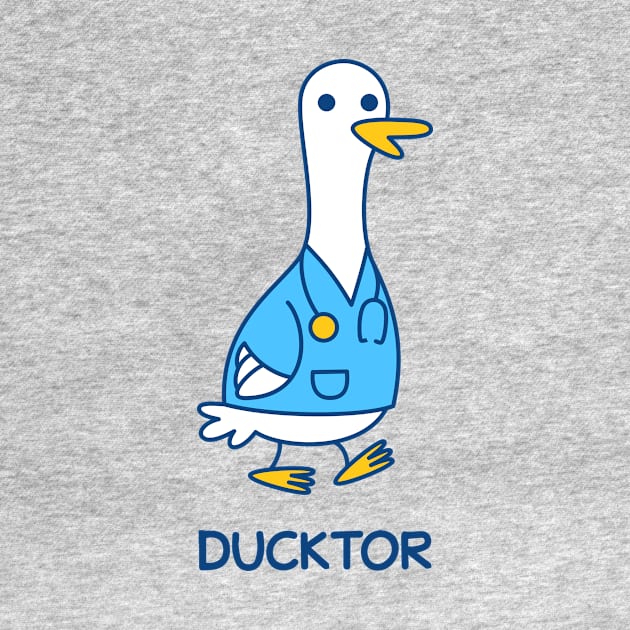 Ducktor Duck Doctor by dumbshirts